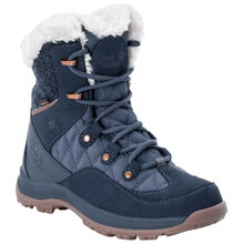 Jack Wolfskin Winterstiefel Cold Bay Mid Texapore (wasserdicht) dunkelblau Damen